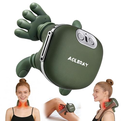 AOLERAY Wireless 4D Neck Massager with 3 Levels