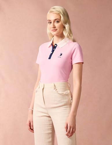 Image of U.S. Polo ASSN. Women's Cotton Regular Fit T-Shirt