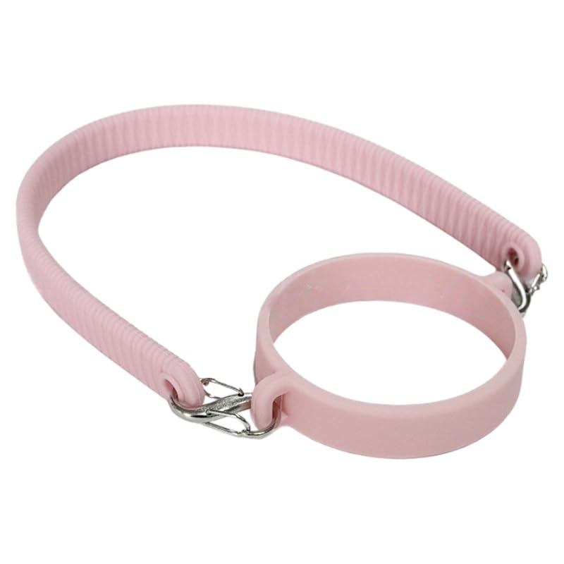 HFHungkeong 2Pcs Water Bottle Handle Strap, Durable And Highly Elastic Silicone Compatible With Most 8-4Ro0oz Cups Portable Bottle Holder for Owala for Stanley(Cherry Blossom Pink)