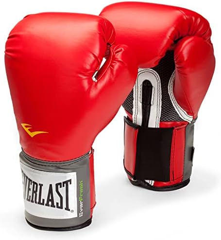 Everlast Pro Style Training Gloves (Red, 12 oz.)