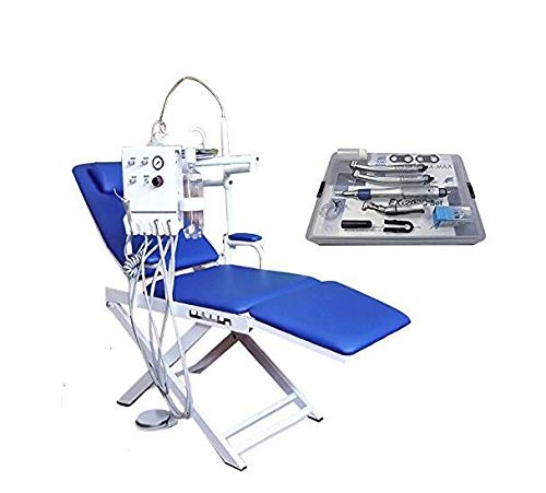 Portable Folding Chair Mobile Unit +Push Type High Low Speed Hand Kit 4H