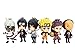Maisley Ninja Mini Schlüsselanhänger Anime Puppe 6 Stück Figuren Itachi Deidara Obito Sasori Kakashi Uchiha Anhänger