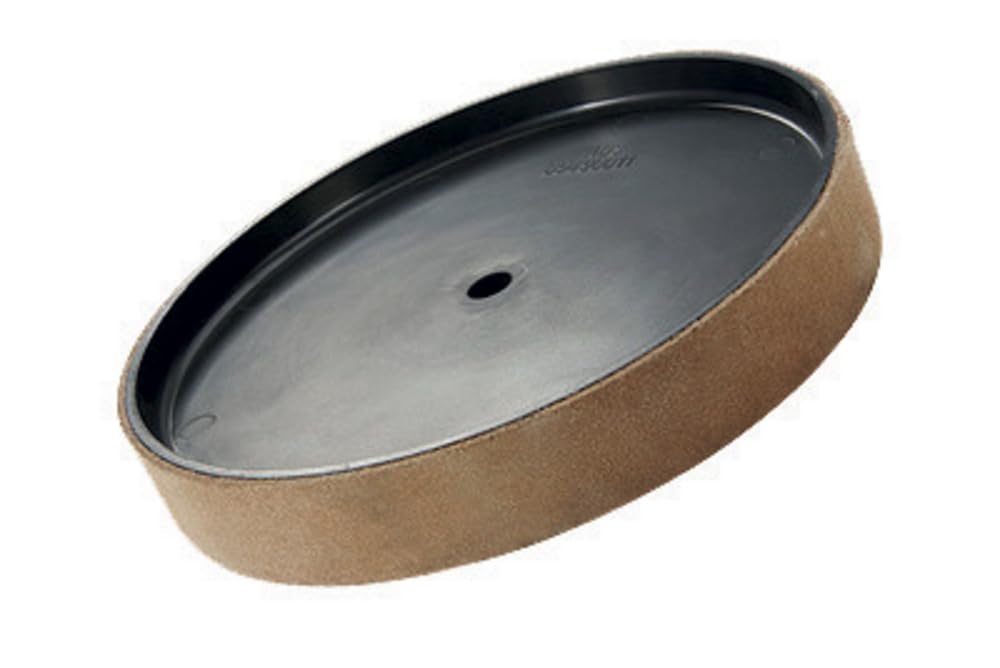 Disque de démofilage en cuir D. 200 mm pour affûteuse Leman AFF251