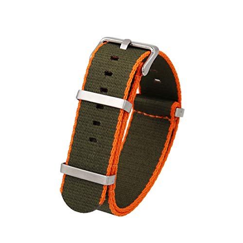 Bracelet de montre rechange homme nylon respirant 20mm