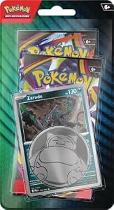 Blister Pokémon 2 Boosters avec Carte Promo Brillante Zarude