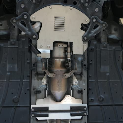 Anti-Theft Cat Shield Compatible With 2010-2015 Toyota Prius Gen 3 By Miller Cat, 304 Stainless Steel Catalytic Converter Protection - Includes Tamper-Proof Security Screws #TOP5