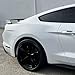 Gloss Black Painted Rear Trunk Spoiler Wing GT-Style Compatible with 2015-2022 F0RD Mustang 2 Dr