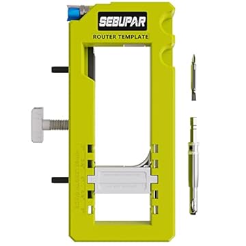 mortising a door hinge