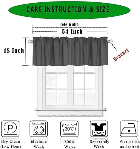 Image of Sky Blue Honeycomb Marble Window Valance Curtain, Abstract Green Marble Hexagon Texture Golden Leaves Window Treatment Valances for Kitchen Living Room Cafe Decor 54'x18', 1 Panel