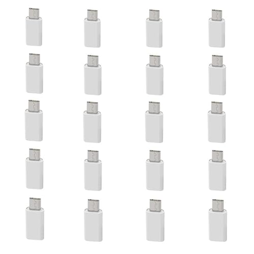 20PCS white IP to Micro USB Connector