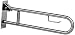 Produktbild Timblau TIM-52318P/S - Haltegriff, Aufstehhilfe, hoch klappbar, Edelstahl