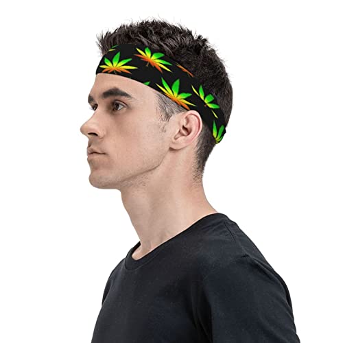 Bandana Headband Marijuana Weed Fashionable Headbands