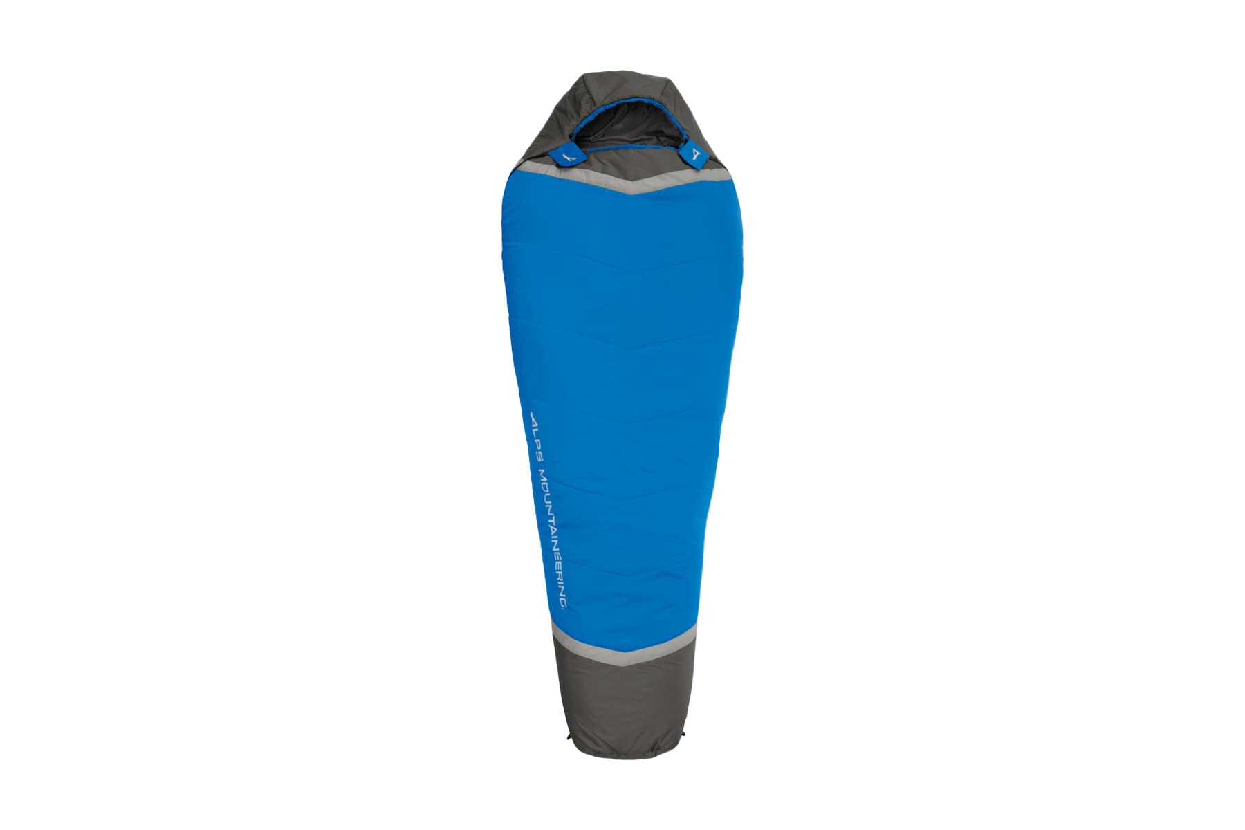 アルプスマウンテニ�アリング(Alps Mountaineering) Aura シュラフ ブルー/チャコール レギュラー