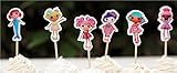 Lalaloopsy Cupcake Toppers Birthday Party Supplies Favors Pack of 24
