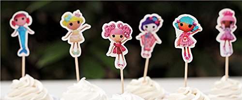 Lalaloopsy Cupcake Toppers Birthday Party Supplies Favors Pack of 24