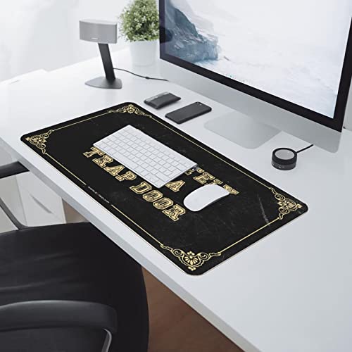 Tapis de souris chat Definitely Not A Trap pour bureau - 3