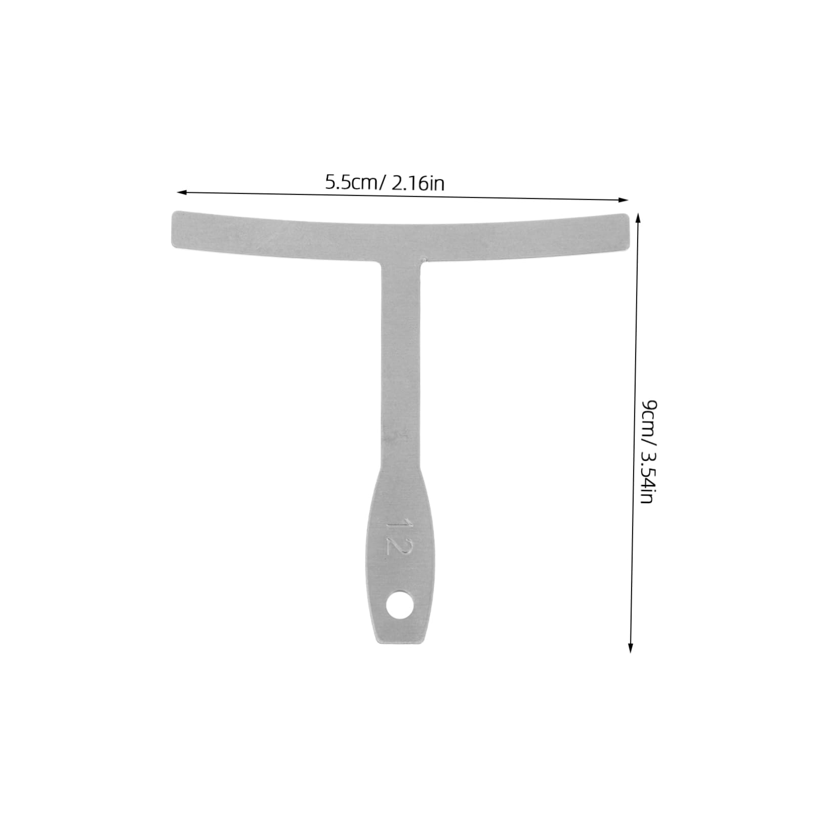 ULDIGI Guitar Luthier Tool Kit Understring Radius Gauge Ruler 10pc Guitar Gauge Set Guitar String Action Gauge