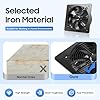 16'' Explosion-Proof Wall Mounted Industrial Fan - 750W High-Velocity Axial Extractor Ventilation Blower, 4700CFM Airflow for Garage, Kitchen, Paint Booth, Utility and Commercial Exhaust Applications