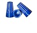 200 PCS Blue Wire Connector, P2 Type Easy Twist-On Ribbed Cap - UL and CSA Listed
