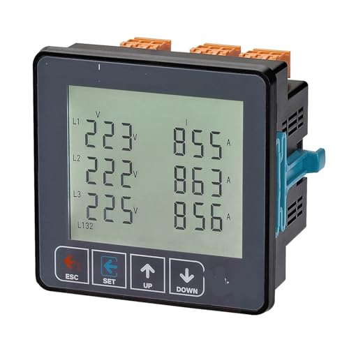 Appareil de mesure EM-07 AC 85V-240V pour controler la tension de tableau 96x96
