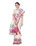 HAZDEAL Art Silk Women's Saree With Unstitched Blouse Piece | Printed Sari for Girls | Indian Printed Saree...