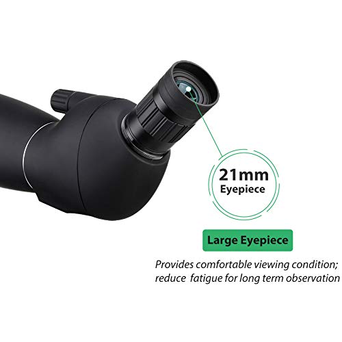 Svbony SV28 Spektiv 25-75×70 mit Stativ und BAK4 Prisma