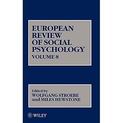 European Review of Social Psychology, Volume 8