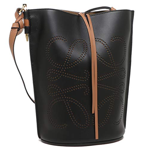[ロエベ] ショルダーバッグ レディース アナグラム ゲート GATE バケットバッグ 309 22BZ57 1329 ブラック [並行輸入品]