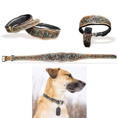 Majestic Ally Leather Designer Collar