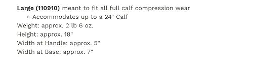 Miniatura 2 de BSN Medical 110910 JOBST - Donner pantorrilla grande