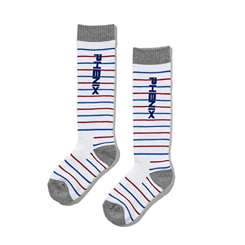 フェニックス(PHENIX) ジュニア Border Socks ESB22SO12 WHITE (ホワイト/JF/Jr)