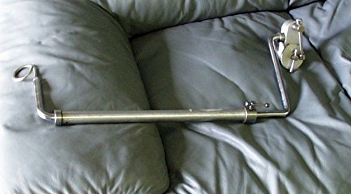 Surgical- Iv holder with clamp for rail of surgocal table