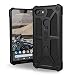Produktbild Urban Armor Gear Monarch Hülle für das Google Pixel 3 XL nach US-Militärstandard (Verstärkte Ecken, Sturzfest, Leder, Vergrößerte Tasten) - schwarz