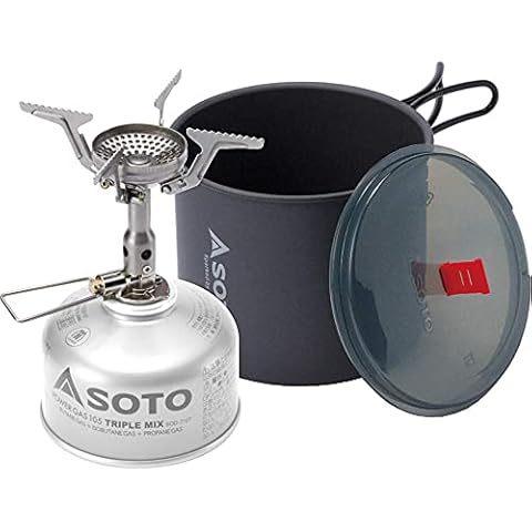 SOTO Amicus Stove with New River Pot Cover