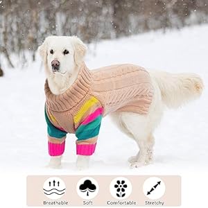   Dog-Sweater-Large-Dog-Sweaters-for-Dogs-Girls-Boys-Sweaters-for-Large-Size-Dogs-Turtleneck-Dog-Sweaters-XL-Stretchy-Pullover-Dog-Sweaters-Golden-Retriever-Labrador-Rottweiler-XL