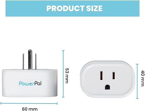 Miniatura 4 de Dispositivo de monitoreo de energía Power Pal. Enchufe inteligente con notificaciones de corte de energía por mensaje de texto o correo electrónico.
