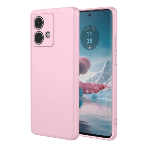 SEAHAI Case for Motorola Edge 40 Neo, Ultra Thin Silky-Soft Touch Liquid Silicone Phone Cover with Shockproof Airbag Design