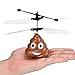 Ebiz Hélicoptère en Forme d'émoticône Caca à contrôler avec la Main