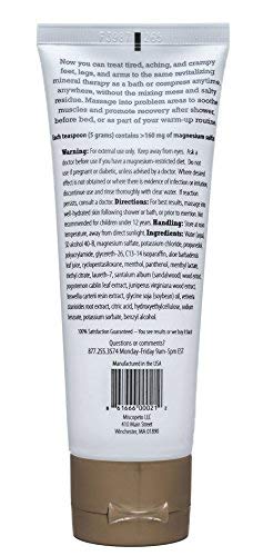 Miniatura 2 de Sore+Tired Gold Fórmula de sulfato de magnesio (tubo único)