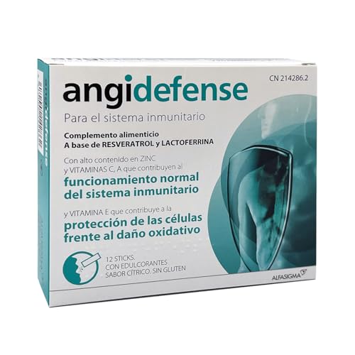 Angidefense -Complemento Alimenticio para el Sistema Inmunitario - 12 sticks