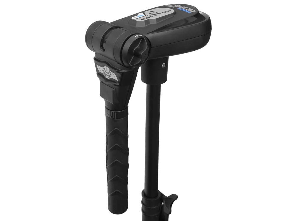 Haswing Protruar 1.0 / 600W 12V - Elektrischer Outboardmotor, Transom-Montage, Aluminium-Schaft, 360° schwenkbare Schraube, stufenlos verstellbare Geschwindigkeit