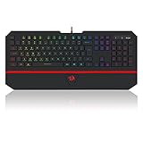 Melhor Teclado para PC de 2025: Guia de Compra Completo 3 Teclado Gamer Membrana Redragon Karura 2 RGB ABNT2 Preto - K502RGB, UNICO