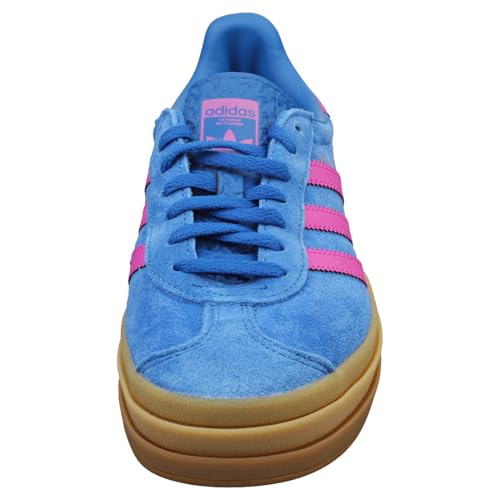 adidas Gazelle Bold W Women's Three Layers Q-Pannel Gum Sole Trainers (Blue, US 6)3