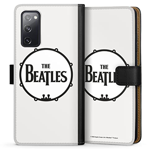 DeinDesign Etui Compatible avec Samsung Galaxy S20 FE 5G Etui Folio Etui magnetique The Beatles Rock ‘n’ Roll Logo - Les Beatles, Paul McCartney, John Lennon, RIngo Starr, George Harrison DeinDesign Etui Compatible avec Samsung Galaxy S20 FE 5G Etui Folio Etui magnetique The Beatles Rock 'n' Roll Logo