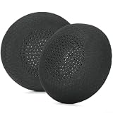 Cuscinetti Cuffie per Logitech Zone Wireless Plus, Ricambio Morbido in Memory Foam, Isolamento Rumore, Accessori Gaming Over Ear, Nero e (Black Football)