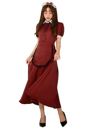 【ハロウィン】クラシカル洋館メイド 【コスプレ3点セット】の商品画像