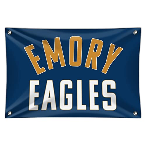 Emory University Eagles Logo Home, Vinyl Banner, 22" x 33" (56cm x 84cm)