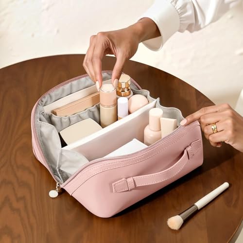 Trousse de toilette grand format imperméable pour ranger le maquillage - 7