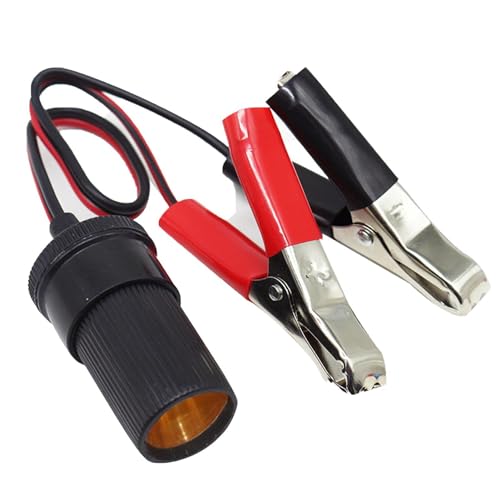 Reemplazo de Alicates de Cargador – Conector de clip de liberación rápida, cable de alimentación con pinza de cocodrilo para cargador de batería de coche
