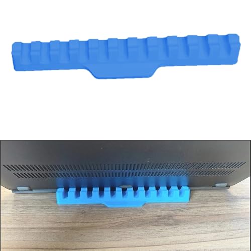 Base ergonómica para laptop con ventilación ajustable miniatura 2
